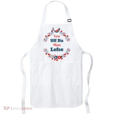 Funny Norwegian Less Uffda More Lefse Midwest Apron