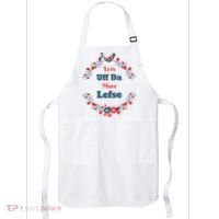 Funny Norwegian Less Uffda More Lefse Midwest Apron thumb 0