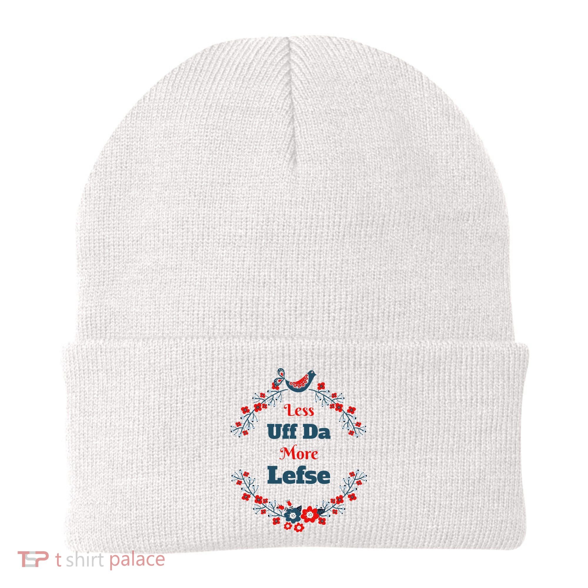 Funny Norwegian Less Uffda More Lefse Midwest Beanie
