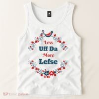 Funny Norwegian Less Uffda More Lefse Midwest Tank Top thumb 2