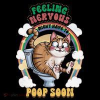 Feeling Nervous Might Have To Po Op Soon Meme Cat Saying Coffee Mug thumb 5