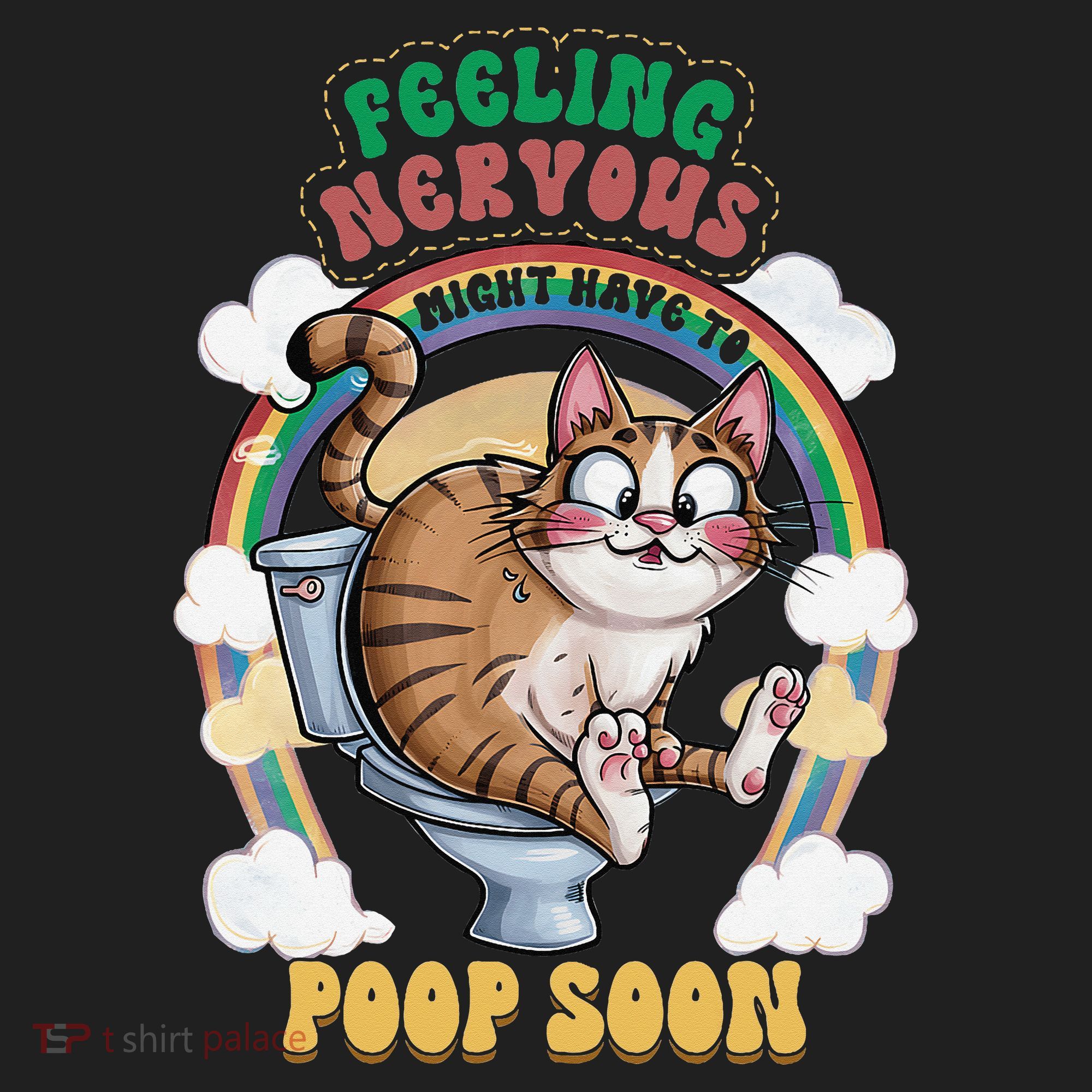 Feeling Nervous Might Have To Po Op Soon Meme Cat Saying Beanie