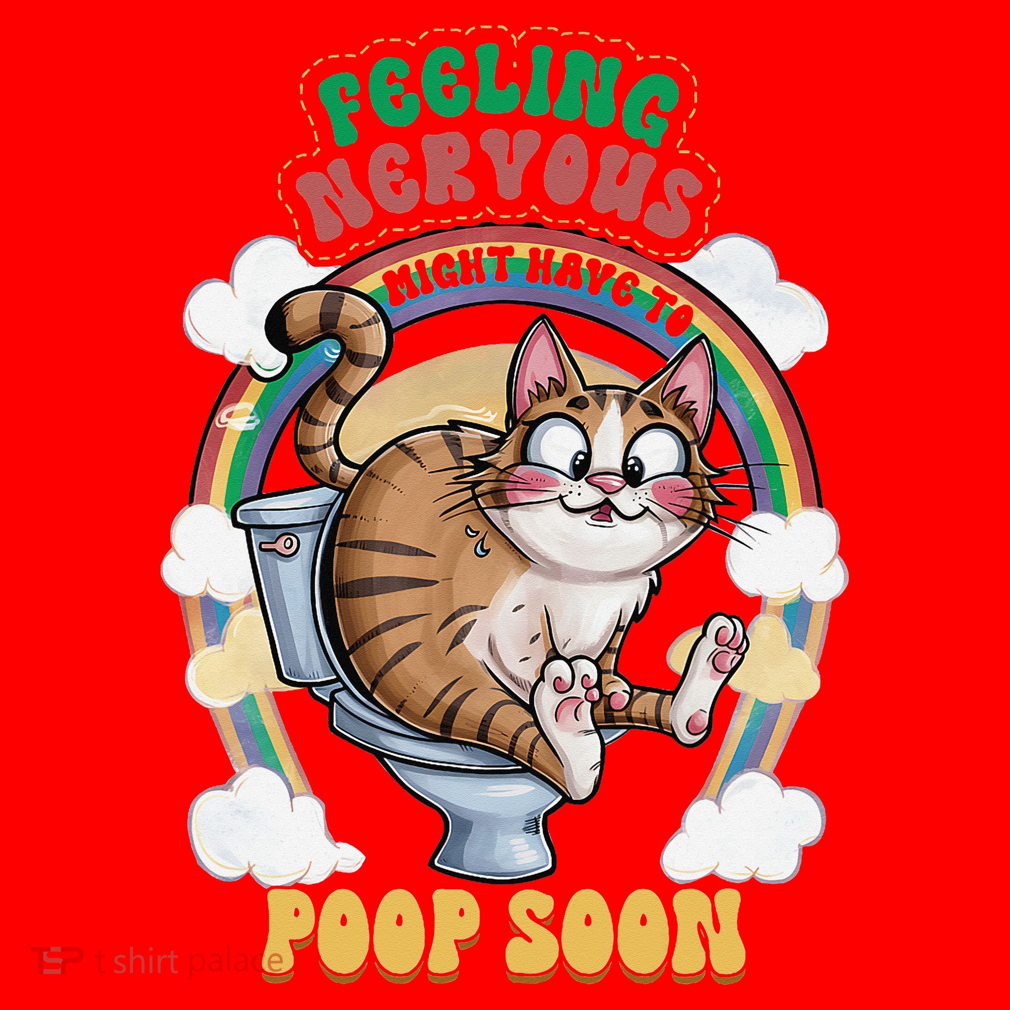 Feeling Nervous Might Have To Po Op Soon Meme Cat Saying Santa Hat
