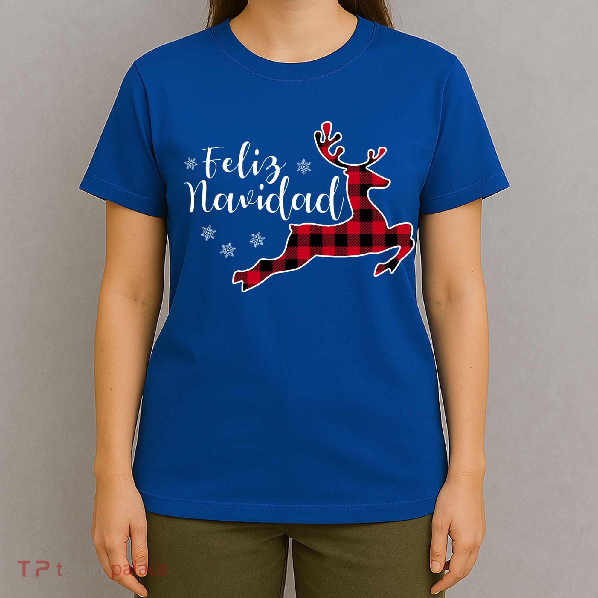 Feliz Navidad Matching Family Spanish Christmas Mexican Xmas Gift T-Shirt