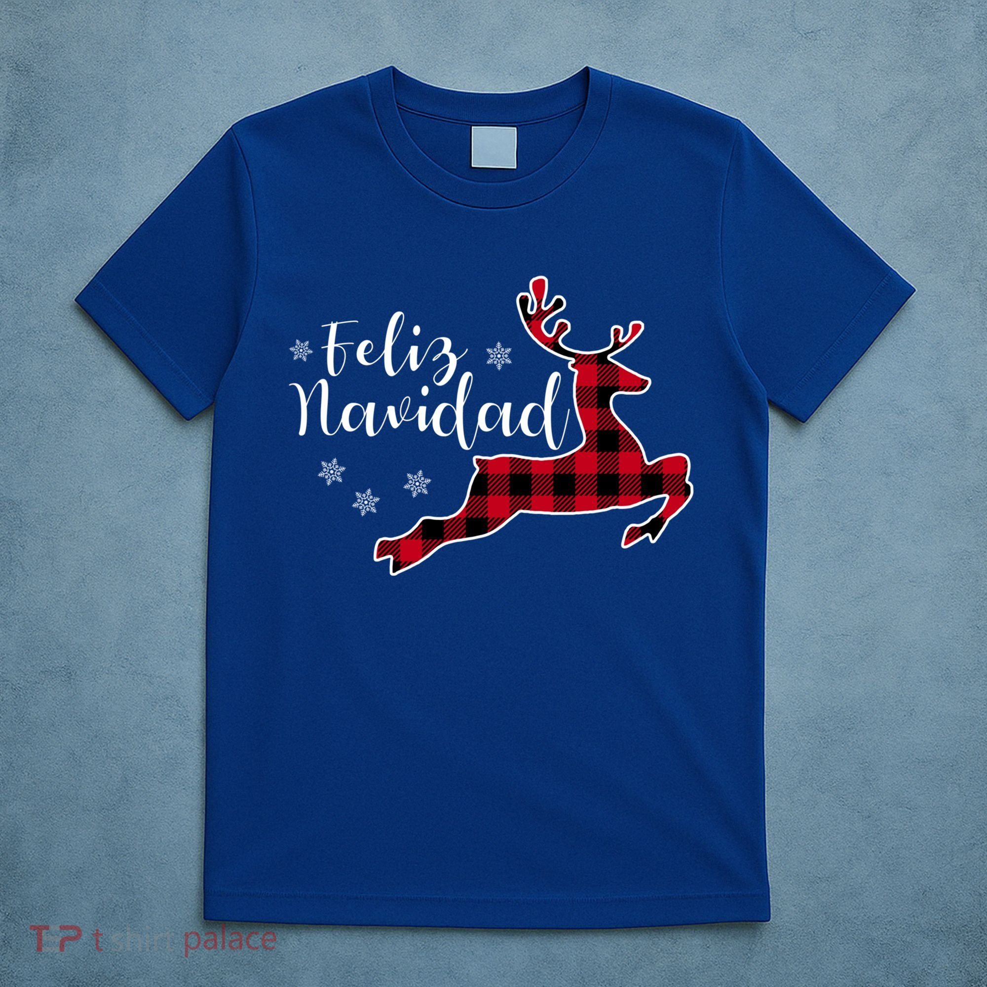 Feliz Navidad Matching Family Spanish Christmas Mexican Xmas Gift T-Shirt