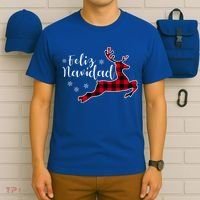 Feliz Navidad Matching Family Spanish Christmas Mexican Xmas Gift T-Shirt thumb 6