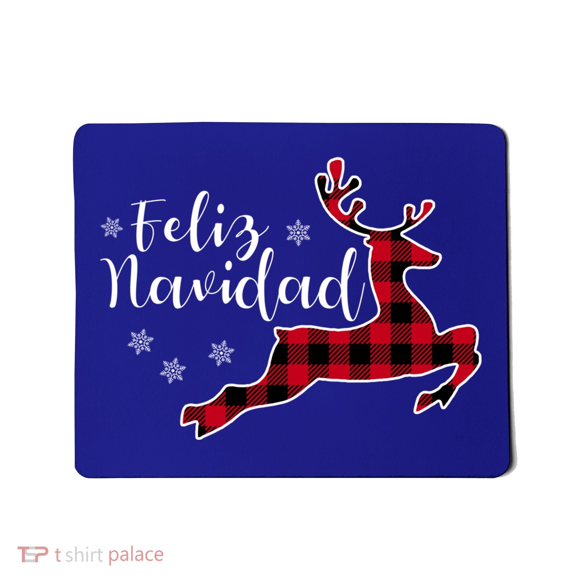 Feliz Navidad Matching Family Spanish Christmas Mexican Xmas Gift Mousepad