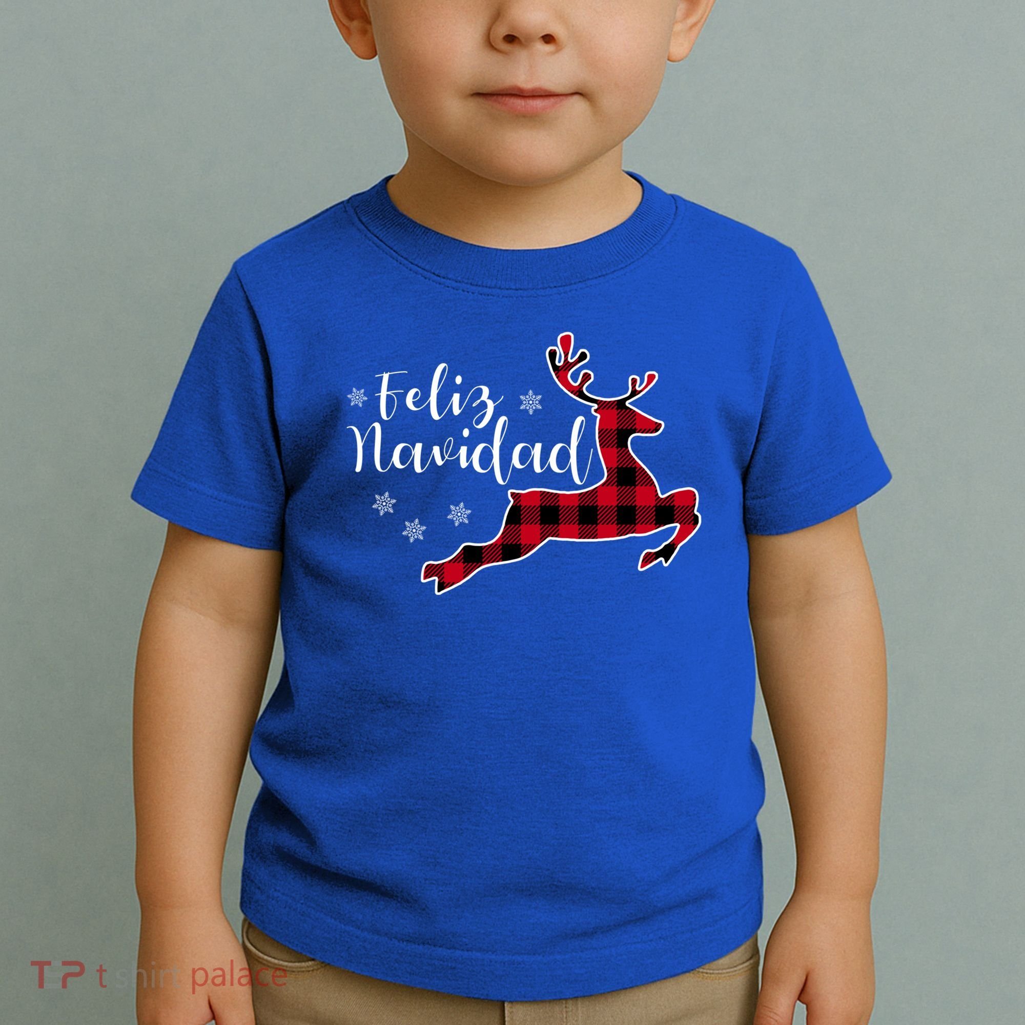 Feliz Navidad Matching Family Spanish Christmas Mexican Xmas Gift Toddler T-Shirt