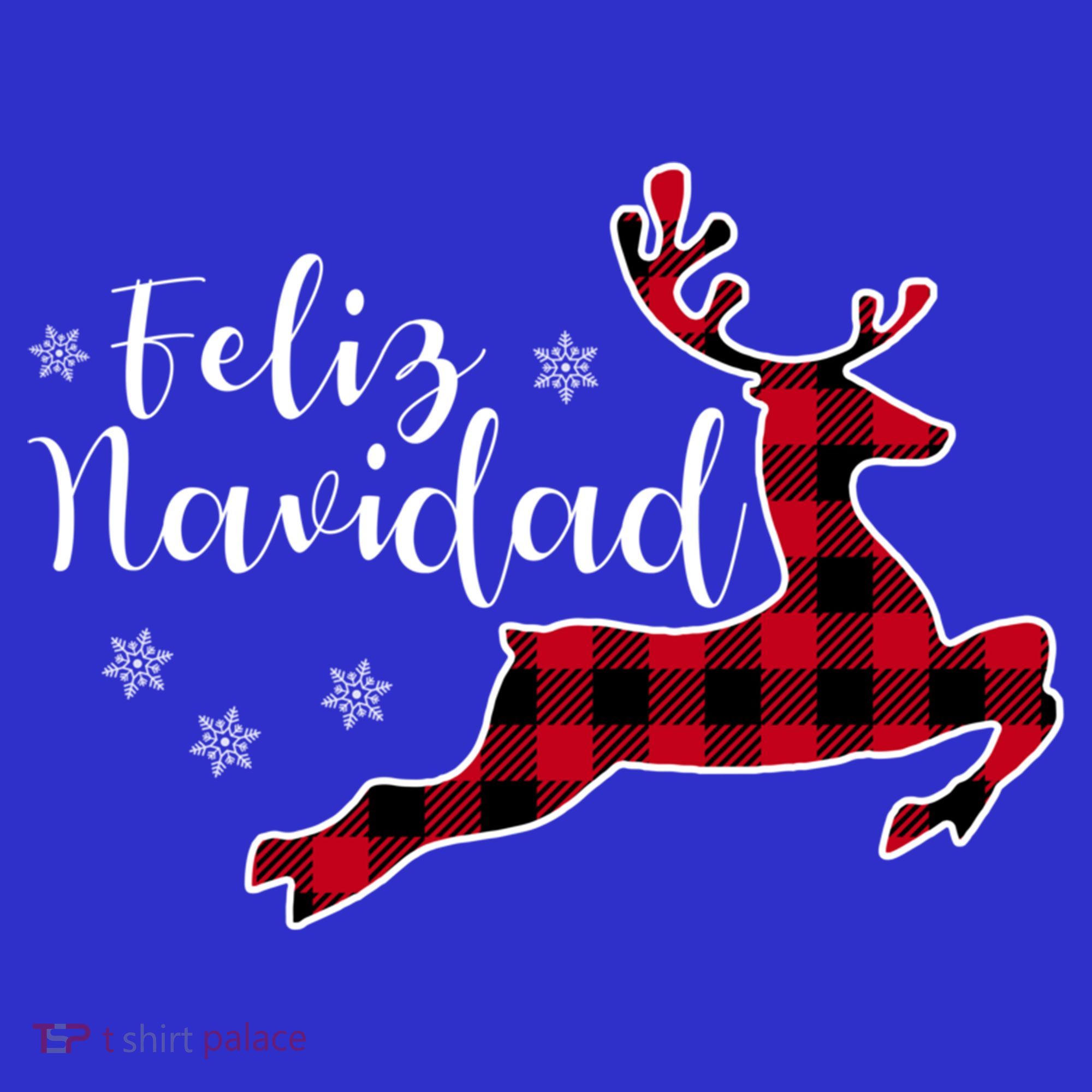 Feliz Navidad Matching Family Spanish Christmas Mexican Xmas Gift Women's T-Shirt