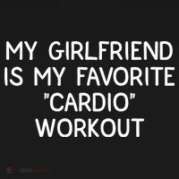 Funny Naughty Men Him My Girlfriend Is My Cardio Workout Apron thumb 3