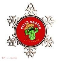 Feliz Navidad Merry Christmas Cactus Funny Humor Spanish Ornament thumb 0