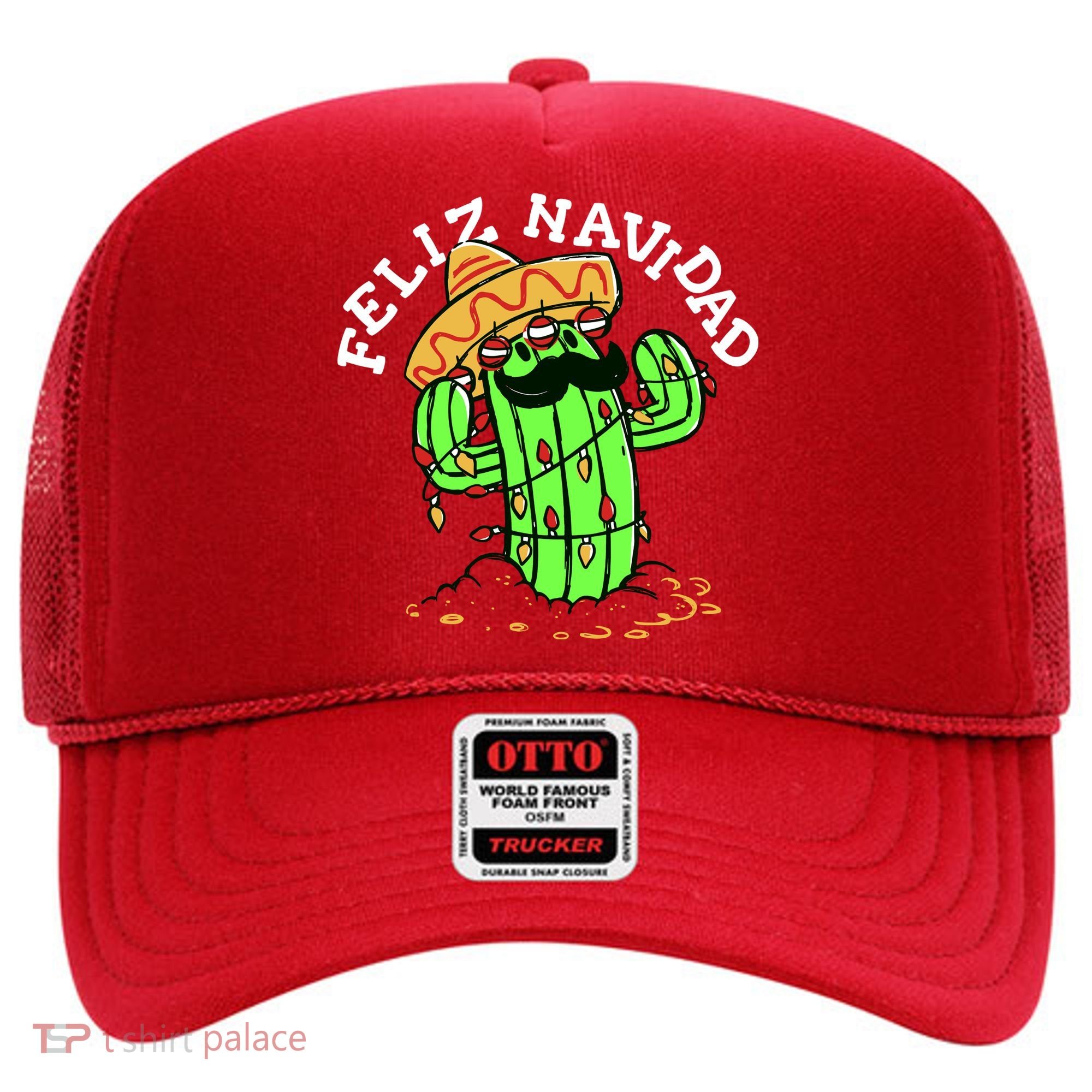 Feliz Navidad Merry Christmas Cactus Funny Humor Spanish Hat