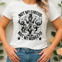 Funny Not My Circus Not My Monkeys Women's T-Shirt thumb 2