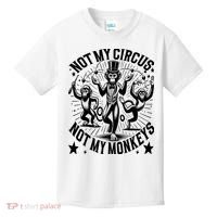 Funny Not My Circus Not My Monkeys Kids T-Shirt thumb 0