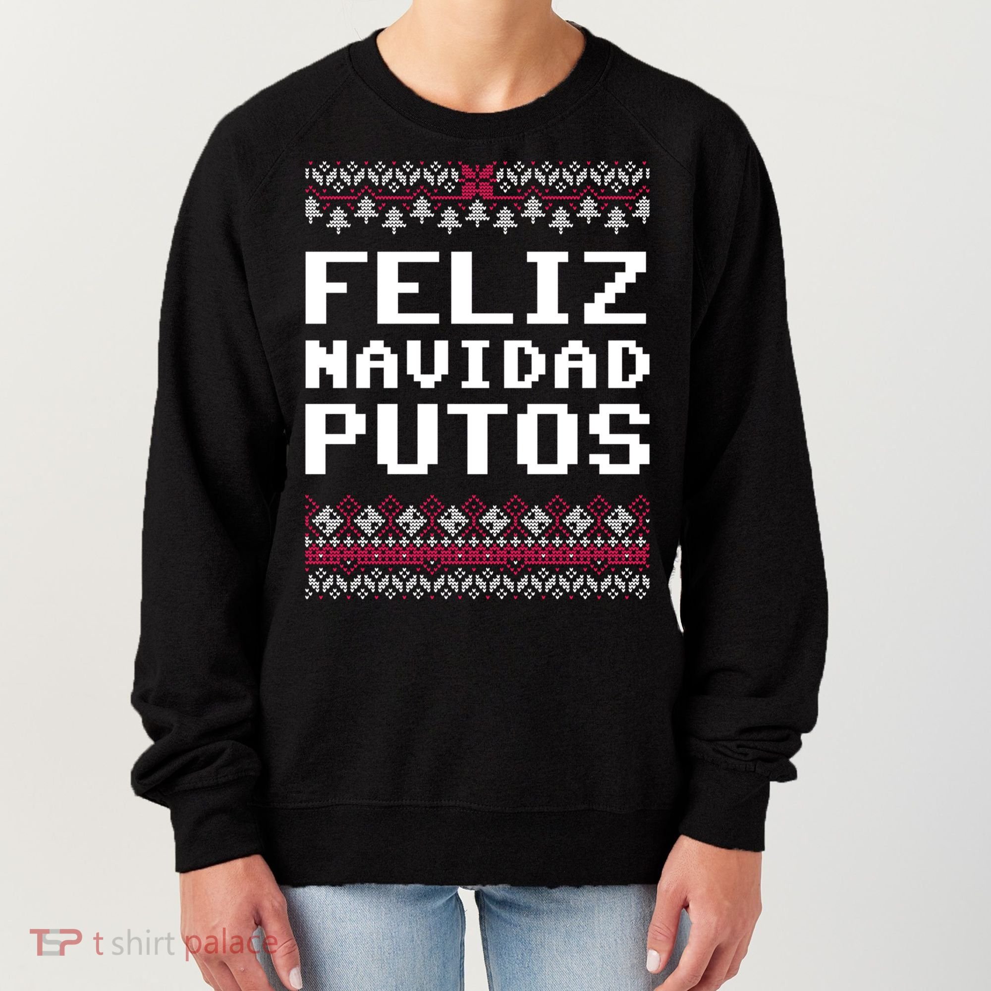Feliz Navidad Mexican Ugly Christmas Sweater Funny Gift Women's Sweatshirt