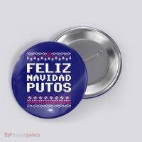 Feliz Navidad Mexican Ugly Christmas Sweater Funny Gift Button thumb 0
