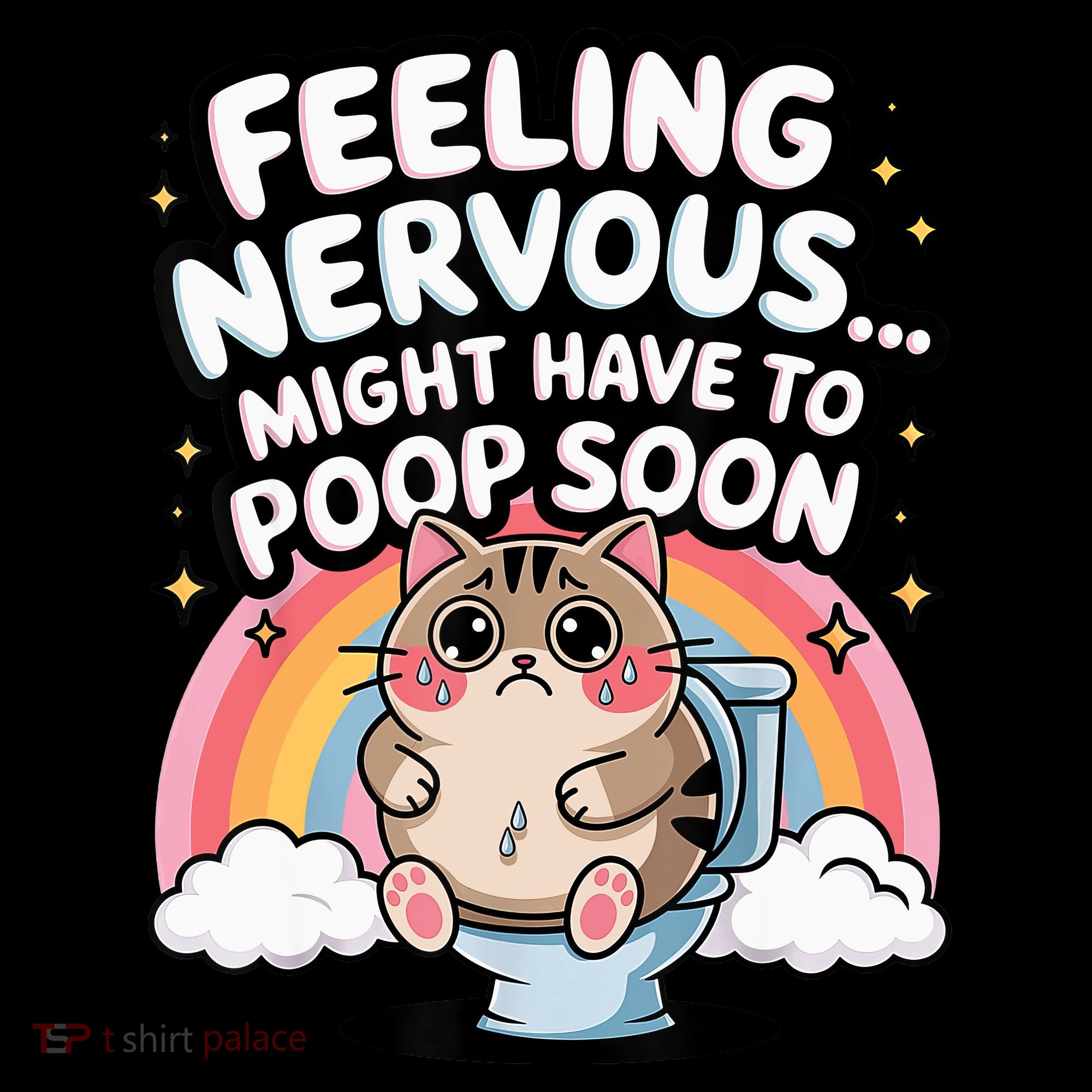 Feeling Nervous Might Have To Poop Soon Funny Saying  Coffee Mug