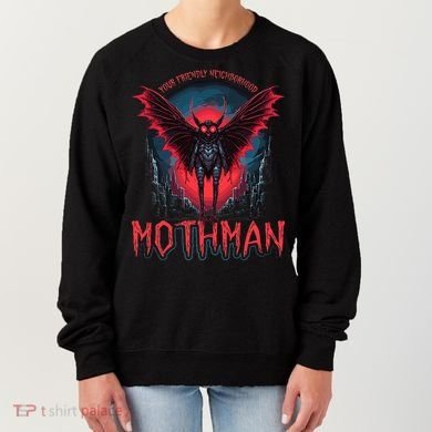 Friendly Neighborhood Mothman Cryptid Women's Sweatshirt
