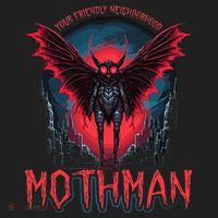 Friendly Neighborhood Mothman Cryptid Women's Sweatshirt thumb 2