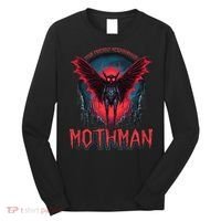 Friendly Neighborhood Mothman Cryptid Long Sleeve Shirt thumb 0