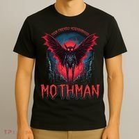 Friendly Neighborhood Mothman Cryptid T-Shirt thumb 3