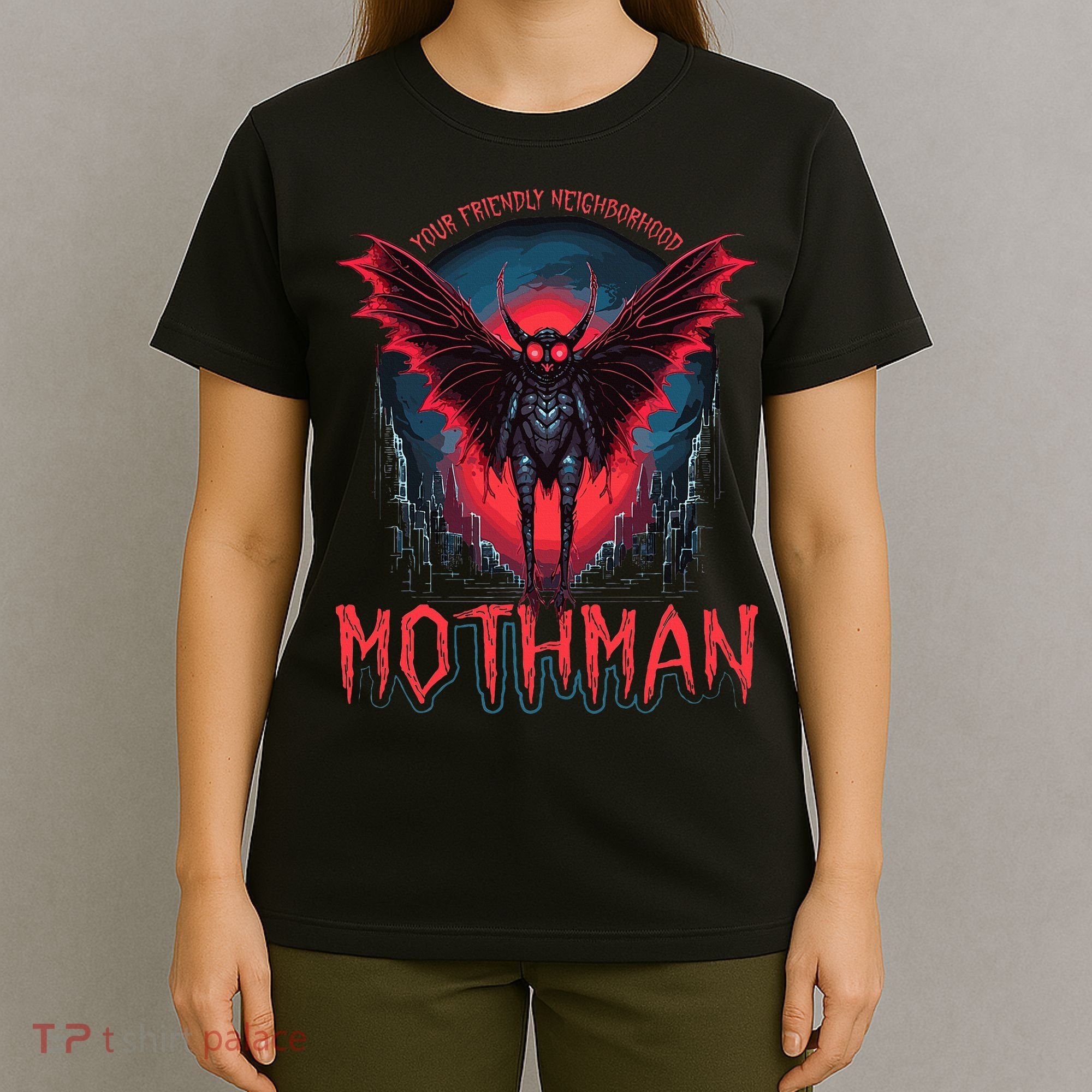 Friendly Neighborhood Mothman Cryptid T-Shirt