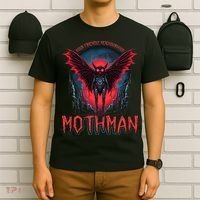 Friendly Neighborhood Mothman Cryptid T-Shirt thumb 6