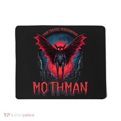 Friendly Neighborhood Mothman Cryptid Mousepad