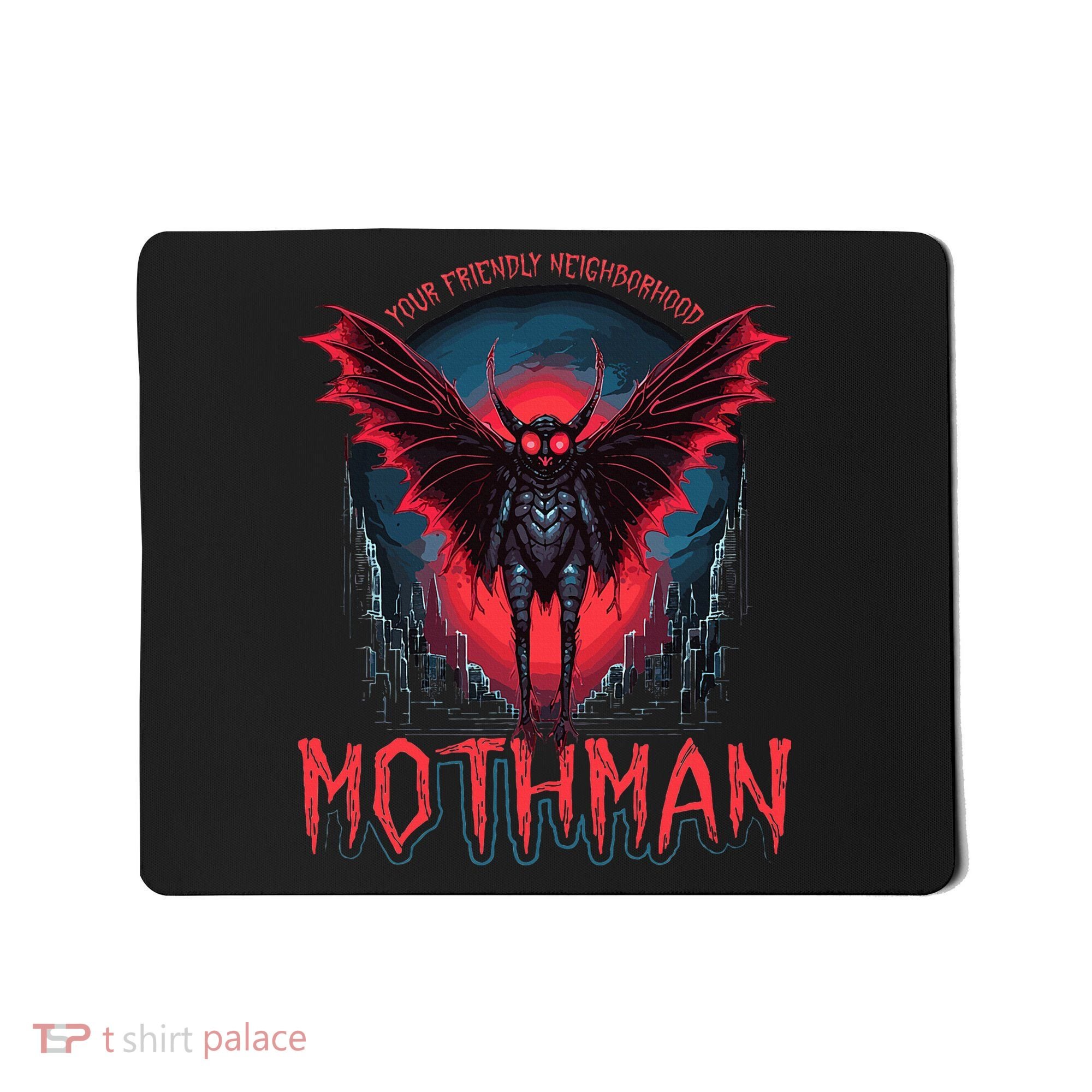 Friendly Neighborhood Mothman Cryptid Mousepad