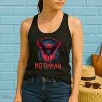 Friendly Neighborhood Mothman Cryptid Women's Tank Top thumb 2