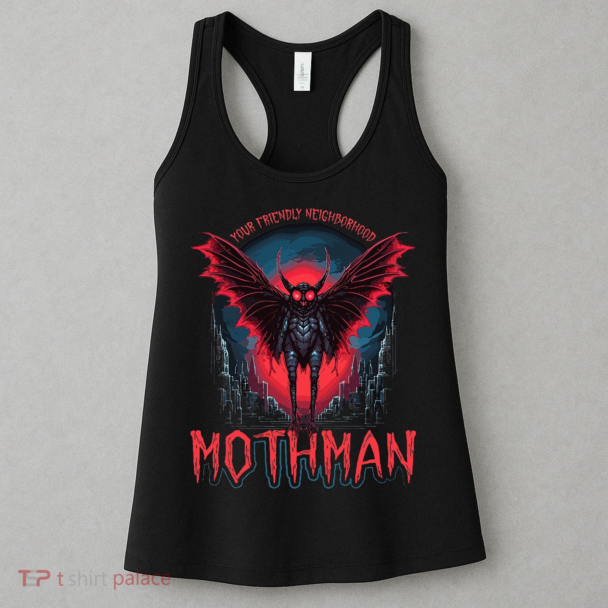 Friendly Neighborhood Mothman Cryptid Women's Tank Top