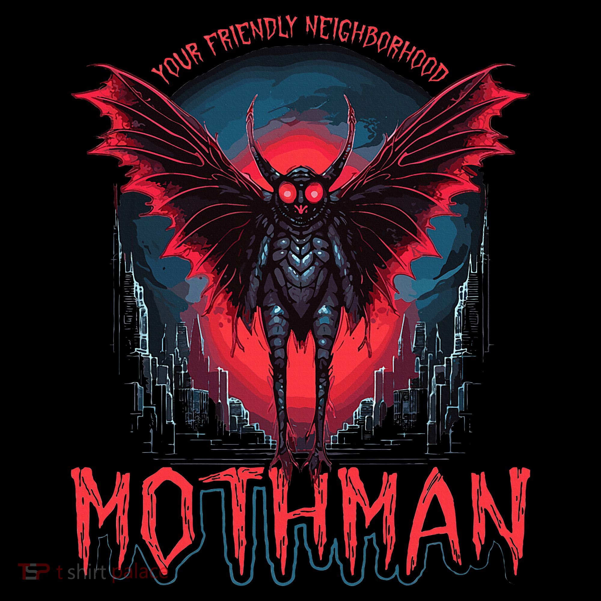 Friendly Neighborhood Mothman Cryptid Women's Tank Top
