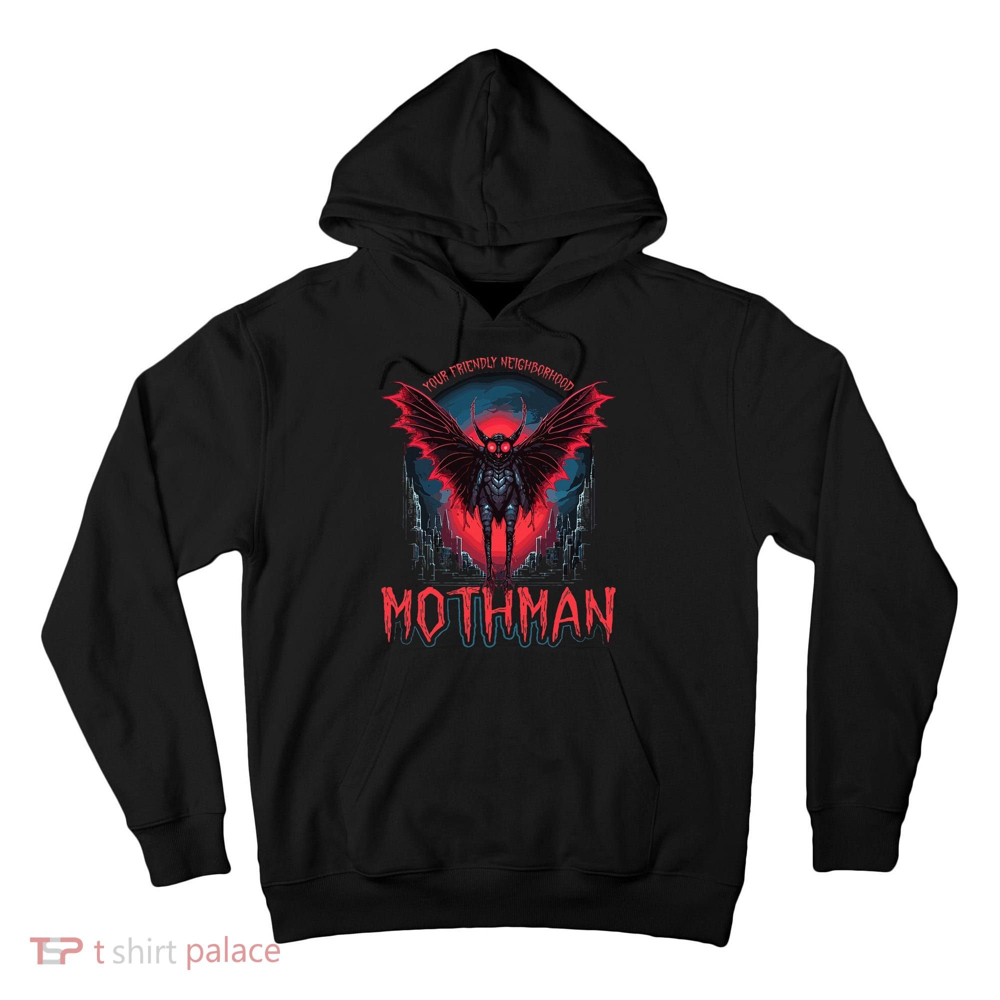 Friendly Neighborhood Mothman Cryptid Tall Hoodie