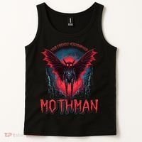 Friendly Neighborhood Mothman Cryptid Tank Top thumb 2