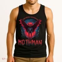 Friendly Neighborhood Mothman Cryptid Tank Top thumb 3