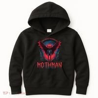 Friendly Neighborhood Mothman Cryptid Kids Hoodie thumb 0