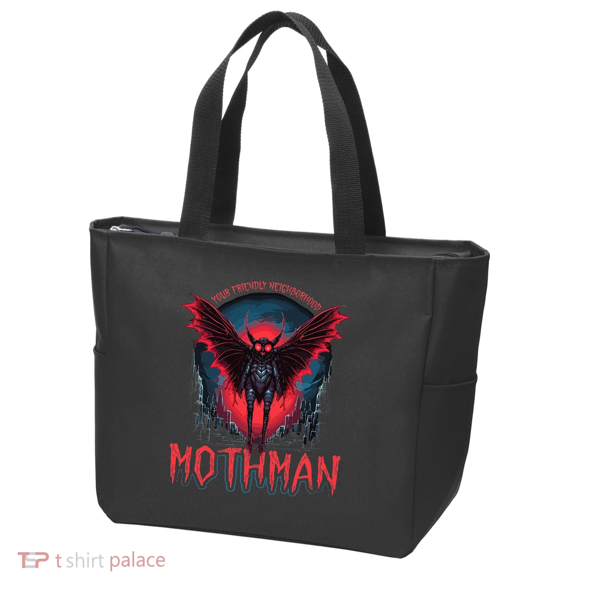 Friendly Neighborhood Mothman Cryptid Tote Bag