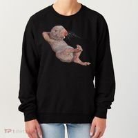 Funny Naked Mole Rat Zookeeper Safari Animal Lover Mole Rat Women's Sweatshirt thumb 0
