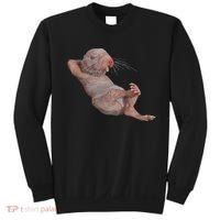 Funny Naked Mole Rat Zookeeper Safari Animal Lover Mole Rat Sweatshirt thumb 0