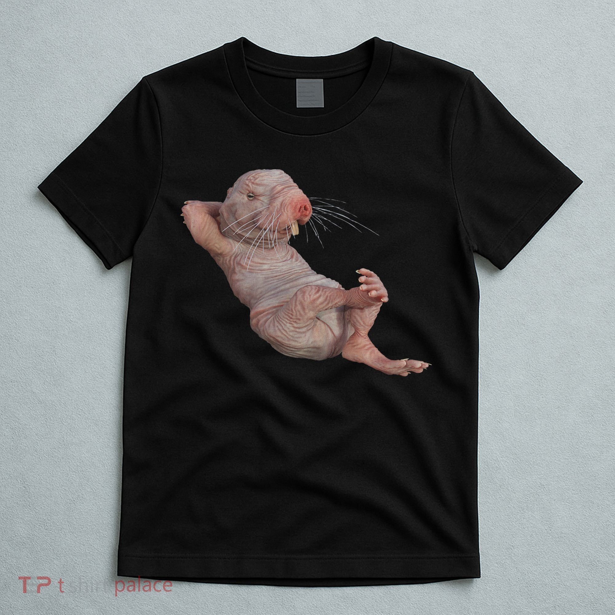 Funny Naked Mole Rat Zookeeper Safari Animal Lover Mole Rat T-Shirt