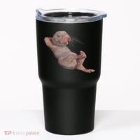 Funny Naked Mole Rat Zookeeper Safari Animal Lover Mole Rat Tumbler thumb 0