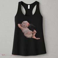 Funny Naked Mole Rat Zookeeper Safari Animal Lover Mole Rat Women's Tank Top thumb 3