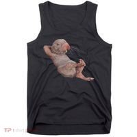 Funny Naked Mole Rat Zookeeper Safari Animal Lover Mole Rat Tank Top thumb 0