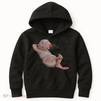 Funny Naked Mole Rat Zookeeper Safari Animal Lover Mole Rat Kids Hoodie thumb 0