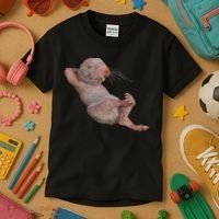 Funny Naked Mole Rat Zookeeper Safari Animal Lover Mole Rat Kids T-Shirt thumb 3
