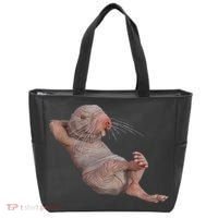 Funny Naked Mole Rat Zookeeper Safari Animal Lover Mole Rat Tote Bag thumb 0
