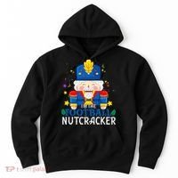 Football Nutcracker Matching Family Group Christmas Party Pj Hoodie thumb 0
