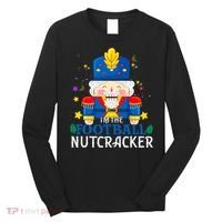 Football Nutcracker Matching Family Group Christmas Party Pj Long Sleeve Shirt thumb 0