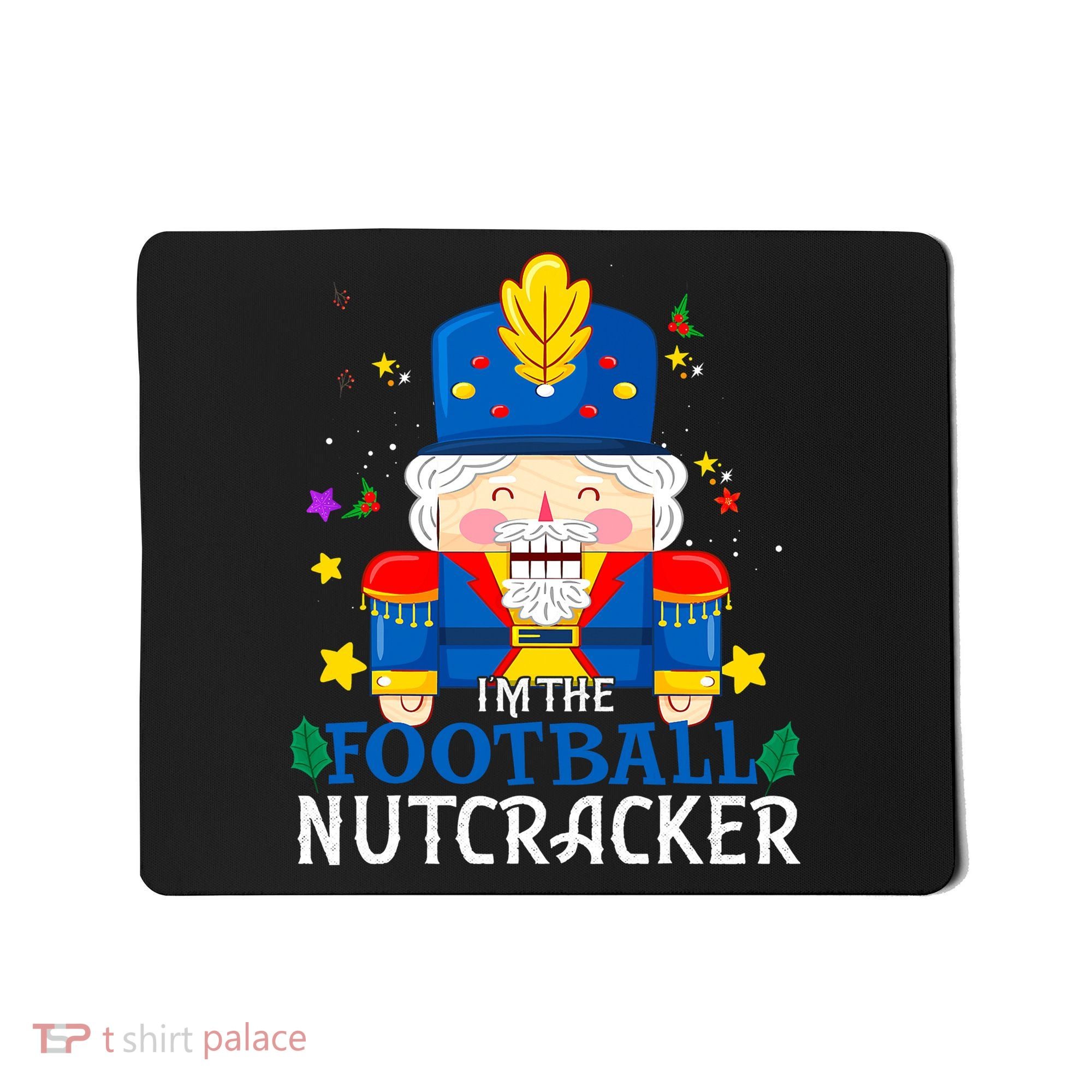 Football Nutcracker Matching Family Group Christmas Party Pj Mousepad