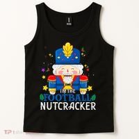 Football Nutcracker Matching Family Group Christmas Party Pj Tank Top thumb 2